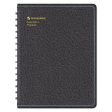 Undated Teacher's Planner, 10 7-8 X 8 1-4, Black