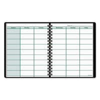 Undated Teacher's Planner, 10 7-8 X 8 1-4, Black