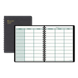 Undated Teacher's Planner, 10 7-8 X 8 1-4, Black