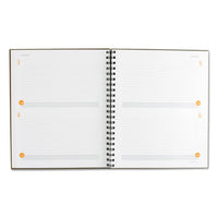 Plan. Write. Remember. Planning Notebook Two Days Per Page, 11 X 8 3-8, Gray