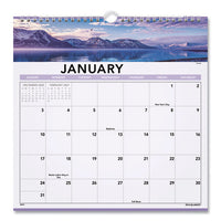 Landscape Monthly Wall Calendar, 12 X 12, 2021