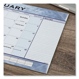 Slate Blue Desk Pad, 22 X 17, Slate Blue , 2021