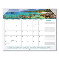 Seascape Panoramic Desk Pad, 22 X 17, 2021