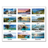 Seascape Panoramic Desk Pad, 22 X 17, 2021