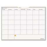 Wallmates Self-adhesive Dry Erase Monthly Planning Surface, 24 X 18