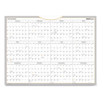 Wallmates Self-adhesive Dry Erase Monthly Planning Surface, 36 X 24