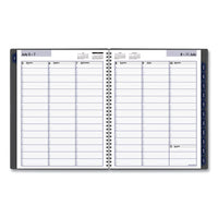 Dayminder Academic Weekly-monthly Planners, 11 X 8, Charcoal, 2021-2022