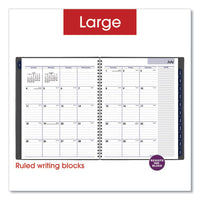 Dayminder Academic Weekly-monthly Planners, 11 X 8, Charcoal, 2021-2022