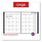 Dayminder Academic Weekly-monthly Planners, 11 X 8, Charcoal, 2021-2022
