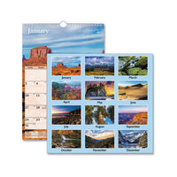 Scenic Monthly Wall Calendar, 15.5 X 22.75, 2021