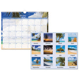 Tropical Escape Wall Calendar, 15 X 12, 2021