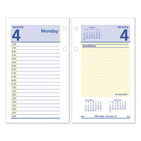 Quicknotes Desk Calendar Refill, 3.5 X 6, 2021