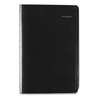Daily Appointment Book With15-minute Appointments, 8.5 X 5.5, Black, 2021
