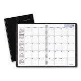 Monthly Planner, 8.75 X 7, Black, 2021