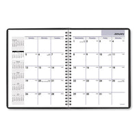 Monthly Planner, 8.75 X 7, Black, 2021