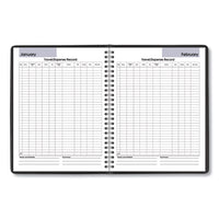 Monthly Planner, 8.75 X 7, Black, 2021