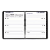 Executive Weekly-monthly Planner, 8.75 X 7, Black, 2021