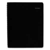 Four-person Group Daily Appointment Book, 11 X 8, Black, 2021