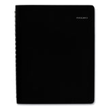 Four-person Group Daily Appointment Book, 11 X 8, Black, 2021