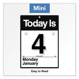 Today Is Wall Calendar, 6.63 X 9.13, White, 2021