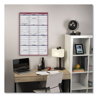 Vertical-horizontal Wall Calendar, 24 X 36, 2021