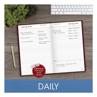 Standard Diary Daily Diary, Recycled, Red, 12.13 X 7.69, 2021