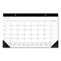 Contemporary Compact Desk Pad, 18 X 11, 2021