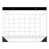 Contemporary Monthly Desk Pad, 22 X 17, 2021