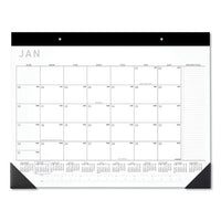 Contemporary Monthly Desk Pad, 22 X 17, 2021