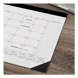 Contemporary Monthly Desk Pad, 22 X 17, 2021