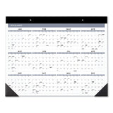 Contemporary Monthly Desk Pad, 22 X 17, 2021