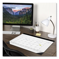 Contemporary Monthly Desk Pad, 22 X 17, 2021