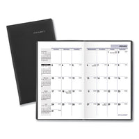 Pocket-sized Monthly Planner, 6 X 3.5, Black, 2021