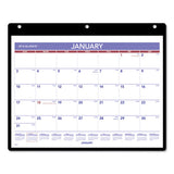 Monthly Desk-wall Calendar, 11 X 8, White, 2021