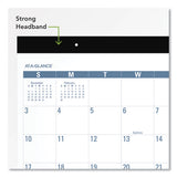 Easy-to-read Monthly Desk Pad, 22 X 17, Easy-to-read, 2021