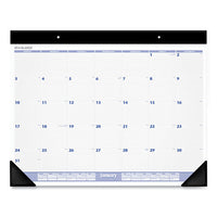 Desk Pad, 21.75 X 17, White, 2021