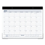 Desk Pad, 21.75 X 17, White, 2021