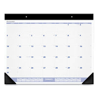 Desk Pad, 22 X 17, White, 2021