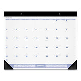 Desk Pad, 22 X 17, White, 2021