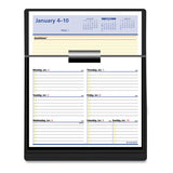 Flip-a-week Desk Calendar Refill With Quicknotes, 7 X 6, White, 2021