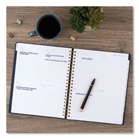 Signature Collection Firenze Navy Weekly-monthly Planner, 11 X 8.5, 2021-2022