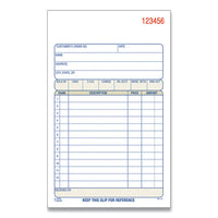 2-part Sales Book, Carbonless, 4.19 X 7.19, 50 Sets-pad, 10 Pads-box