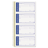 Write 'n Stick Phone Message Pad, 2 3-4 X 4 3-4, Two-part Carbonless, 200 Forms