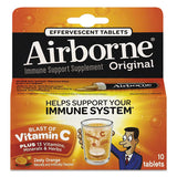 Immune Support Effervescent Tablet, Zesty Orange, 10-box, 72 Box-carton