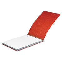 Pressboard Report Cover, Spring Clip, Letter, 2" Capacity, Earth Red