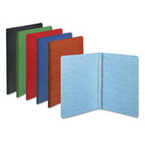 Presstex Report Cover, Side Bound, Prong Clip, Letter, 3" Cap, Dark Blue