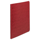 Presstex Report Cover, Side Bound, Prong Clip, Letter, 3" Cap, Executive Red