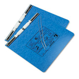 Presstex Covers With Storage Hooks, 2 Posts, 6" Capacity, 9.5 X 11, Light Green