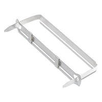 Premium Two-piece Paper Fasteners, 1" Capacity, 2.75" Center To Center, Silver, 50-box