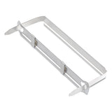 Premium Two-piece Paper Fasteners, 1" Capacity, 2.75" Center To Center, Silver, 50-box